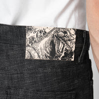 Super Guy - 1954 Godzilla Selvedge - Black