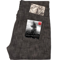 Weird Guy - 1954 Godzilla Selvedge - Black by Naked & Famous Denim