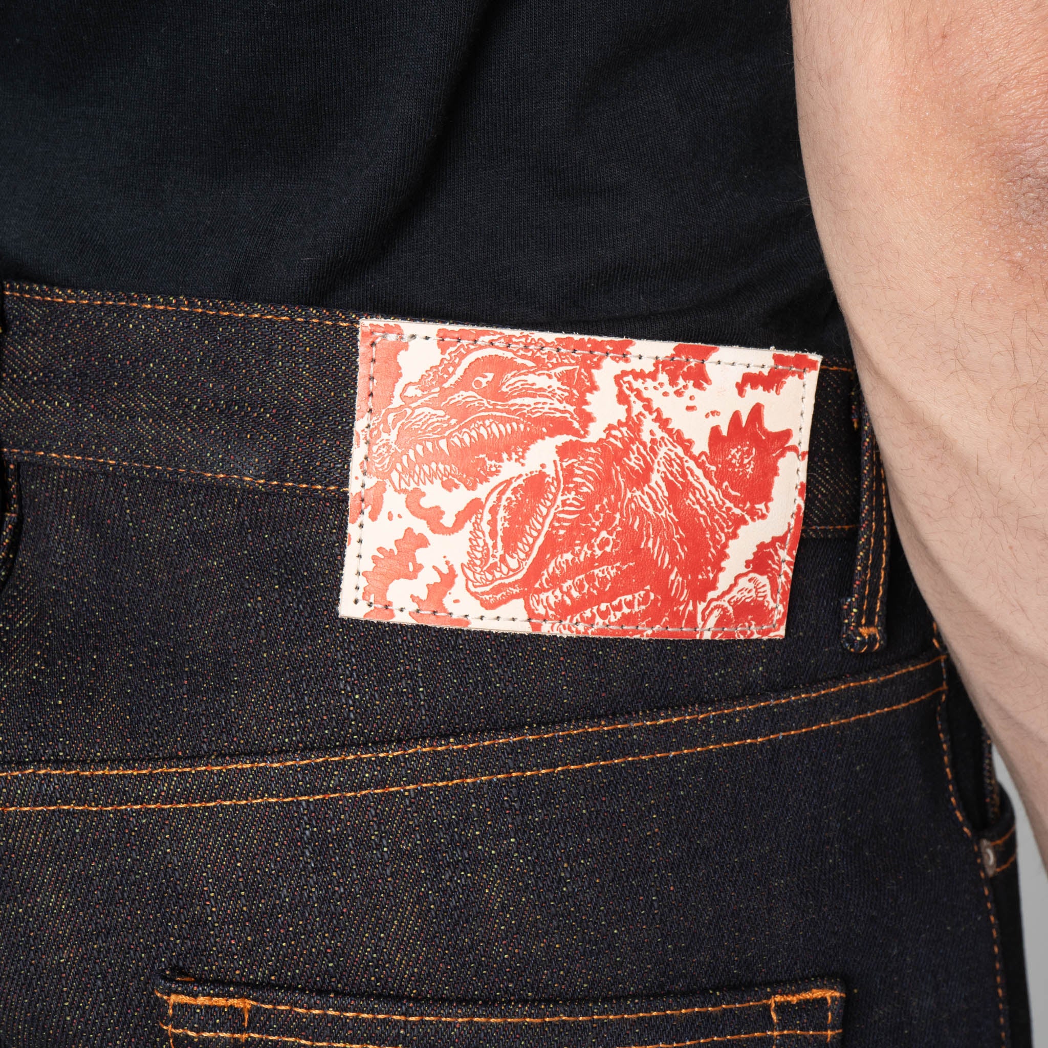 Strong Guy - Burning Godzilla Selvedge - Indigo by Naked & Famous Denim
