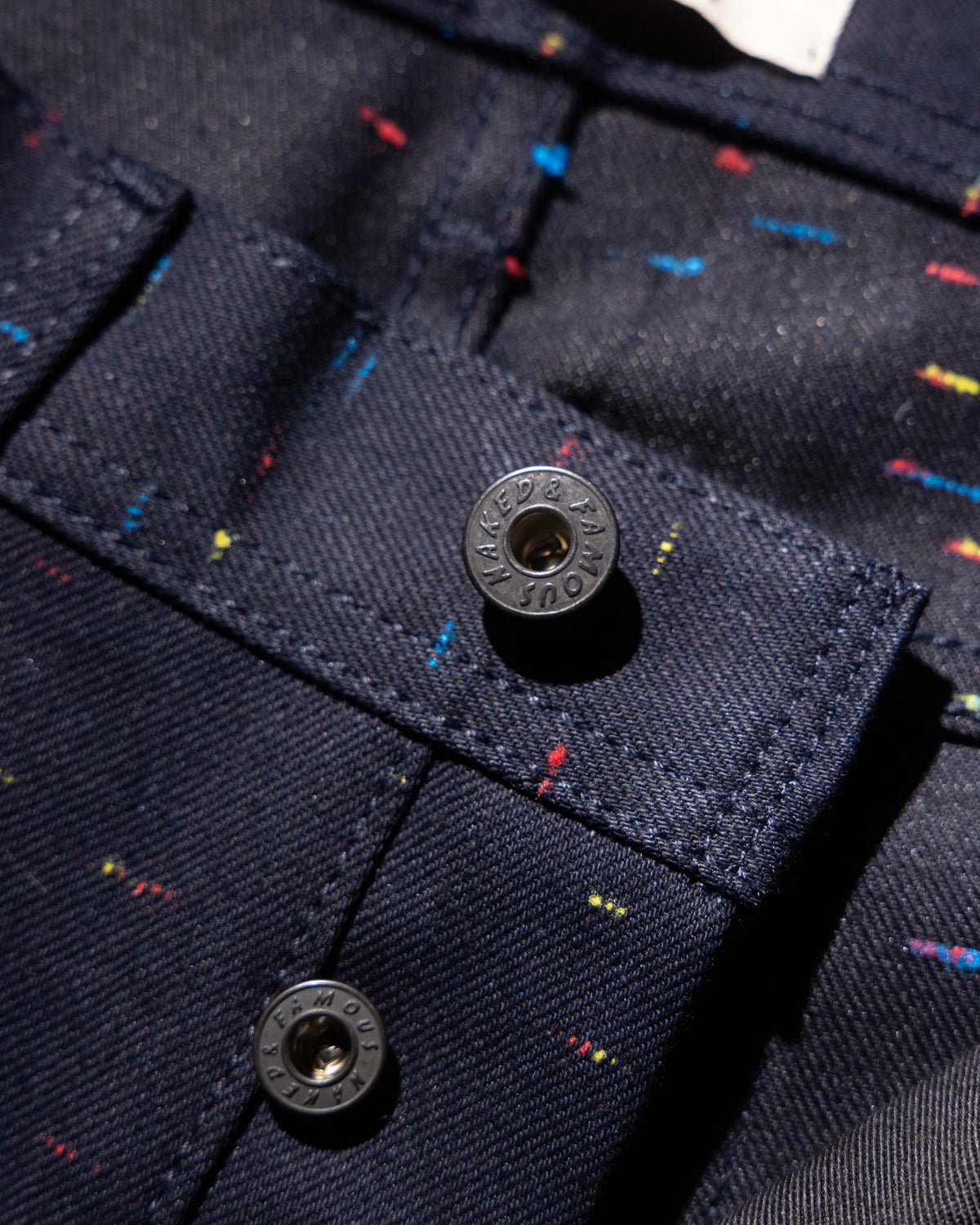 Galaxy Selvedge: A Multicolored Universe