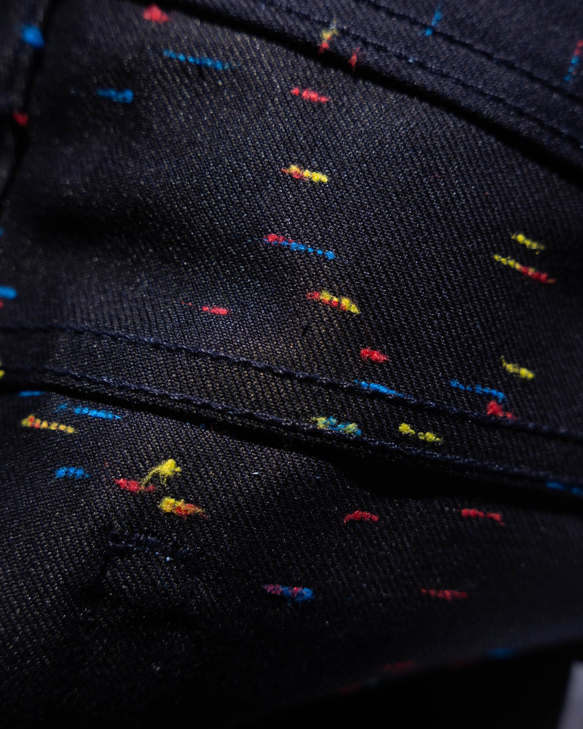 Galaxy Selvedge: A Multicolored Universe
