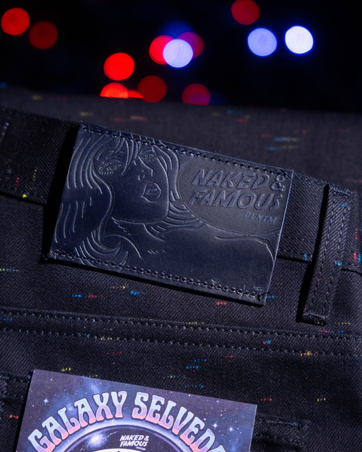 Galaxy Selvedge: A Multicolored Universe
