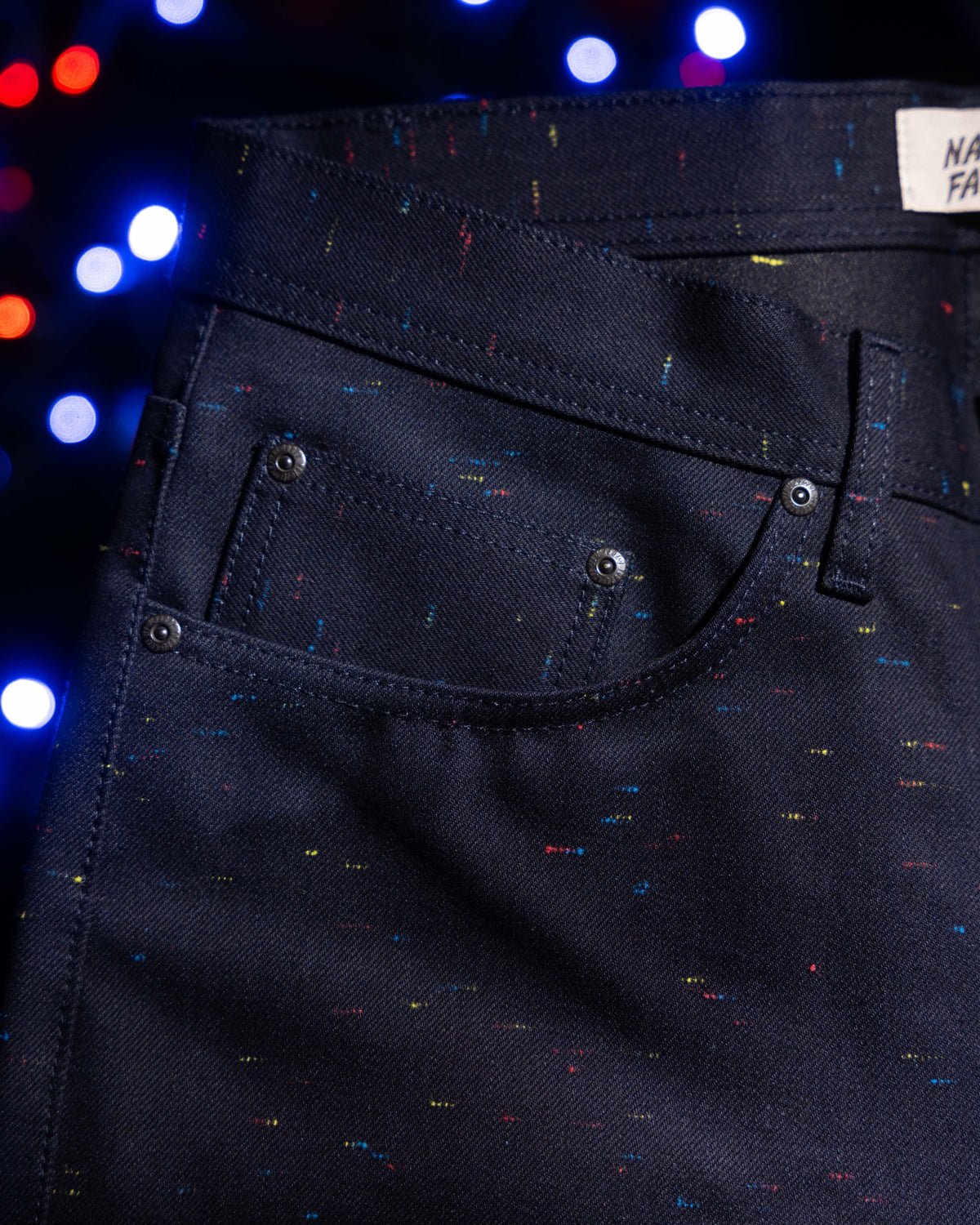 Galaxy Selvedge: A Multicolored Universe