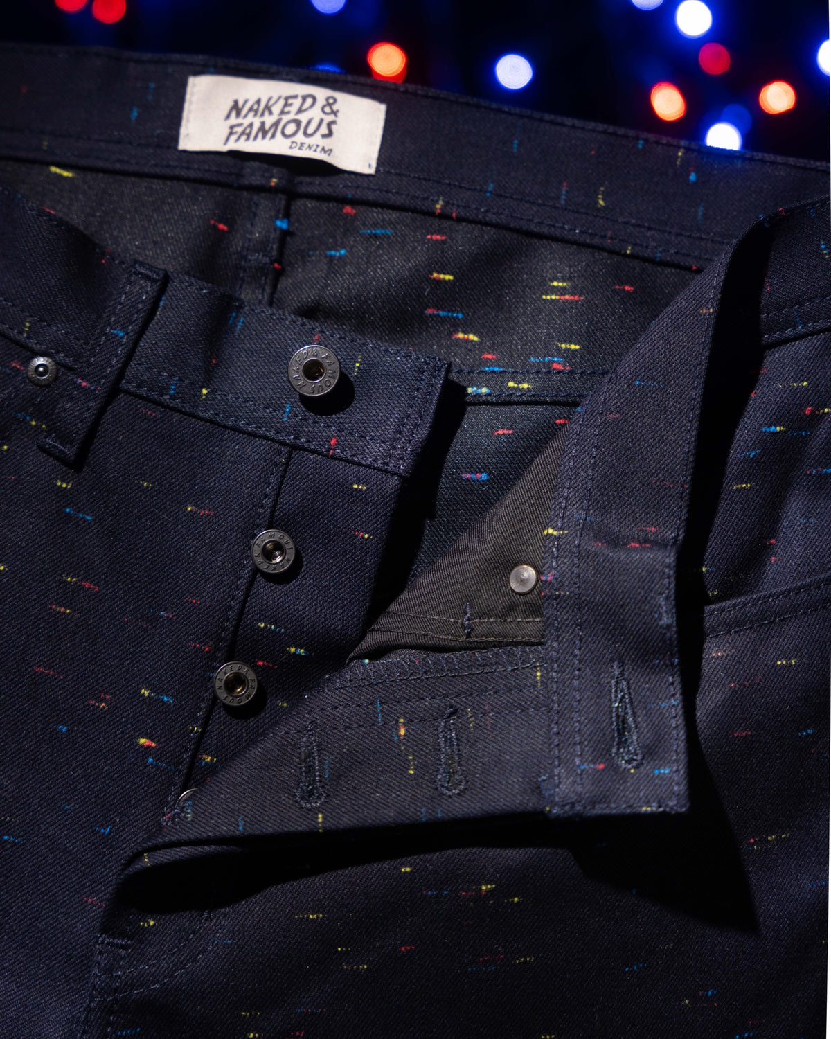 Galaxy Selvedge: A Multicolored Universe