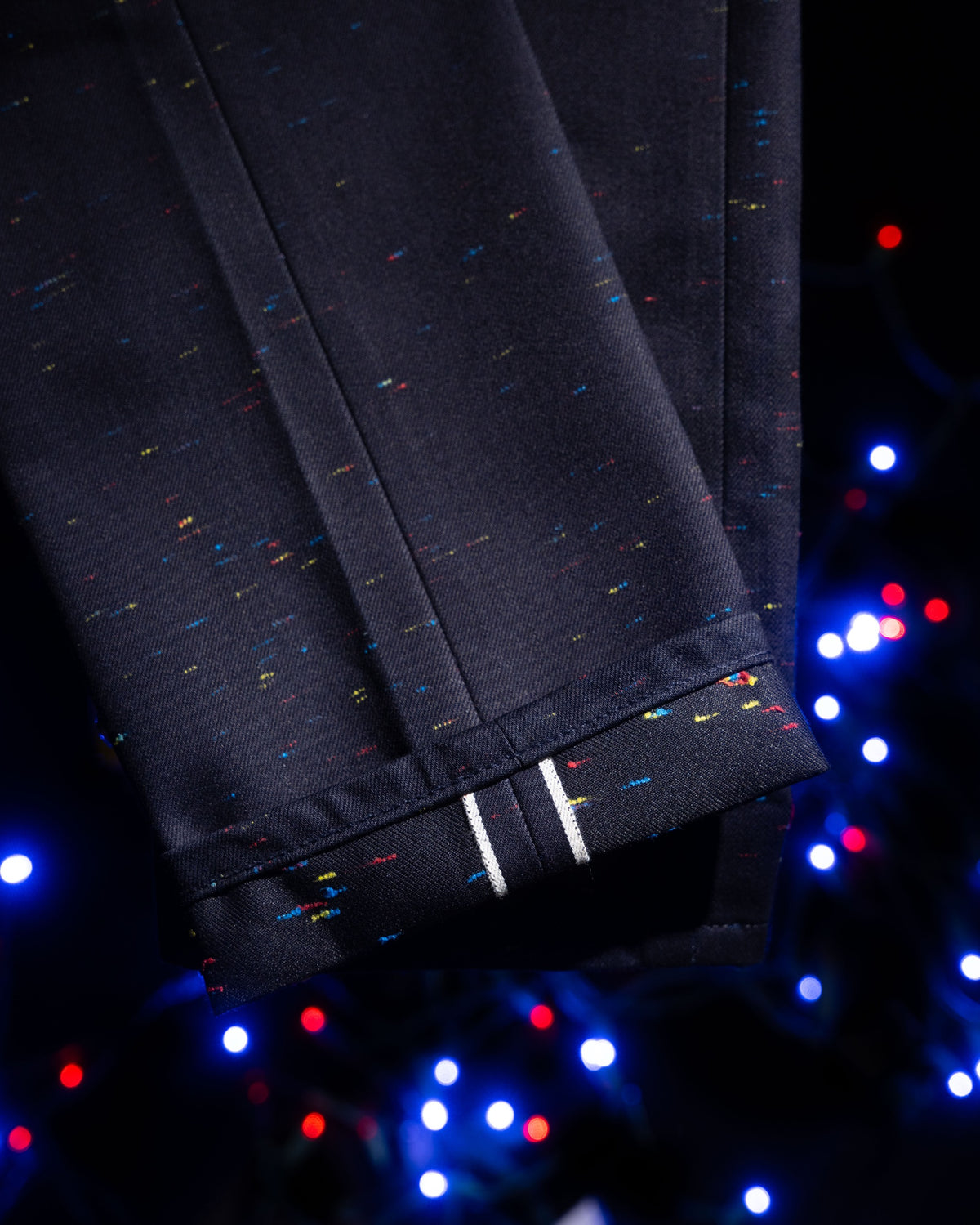Galaxy Selvedge: A Multicolored Universe