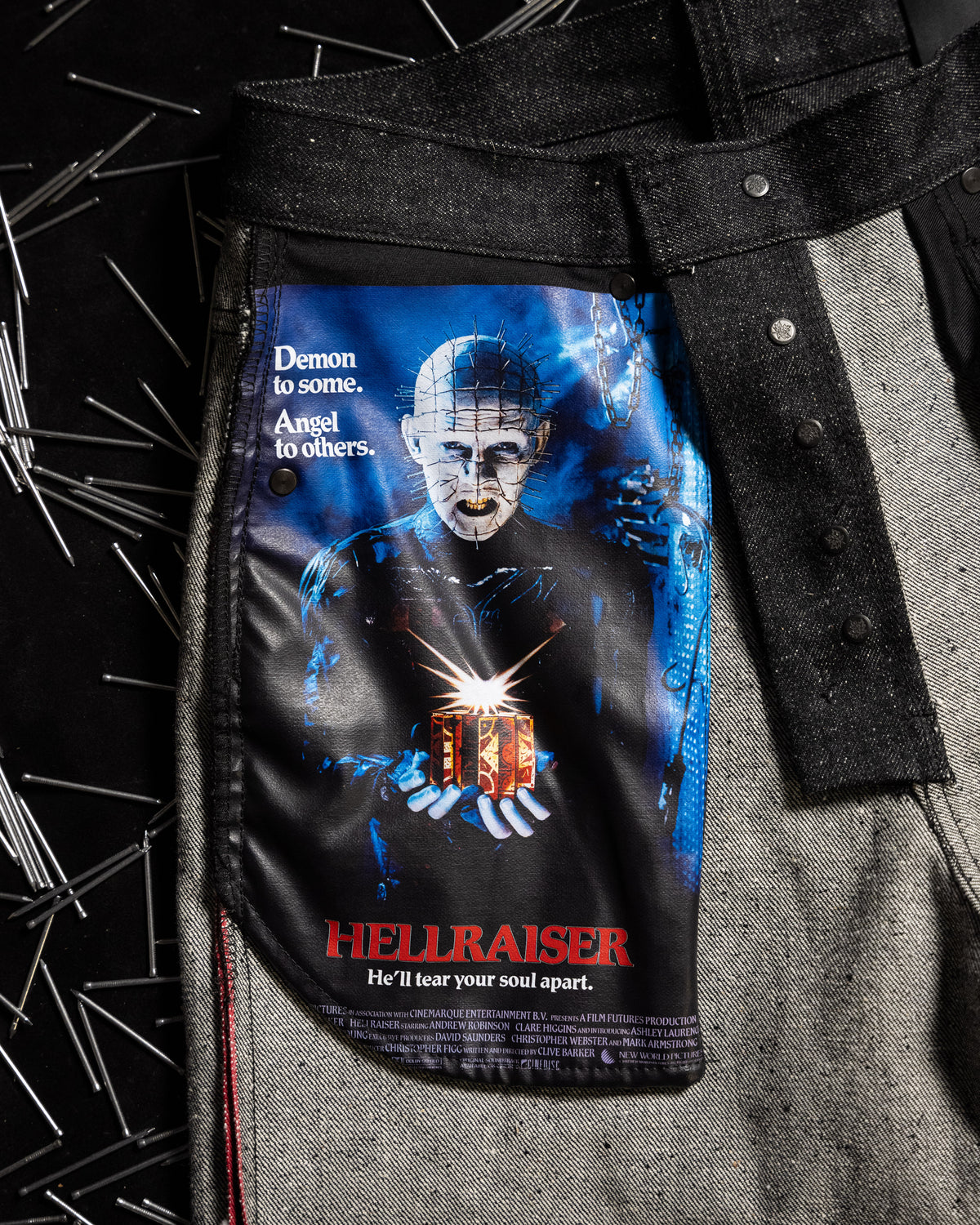 Pinhead Selvedge: Hellraiser
