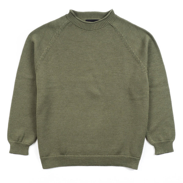 In Situ - V2 Merino Wool Heavyweight Crewneck - Marmora (Olive)