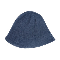 Knit Tulip Hat - Indigo