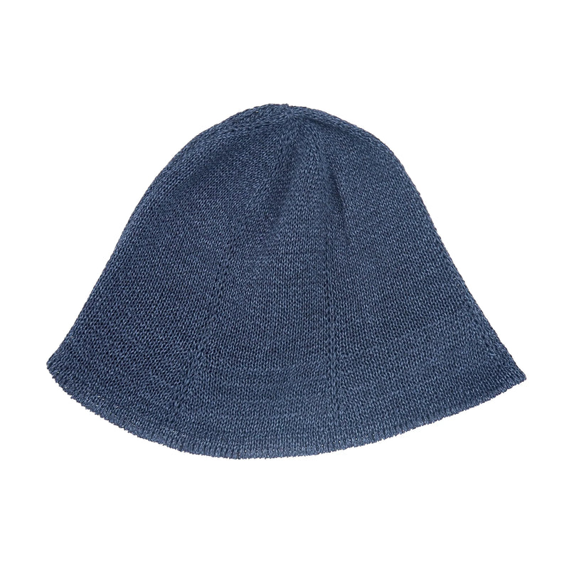 Knit Tulip Hat - Indigo