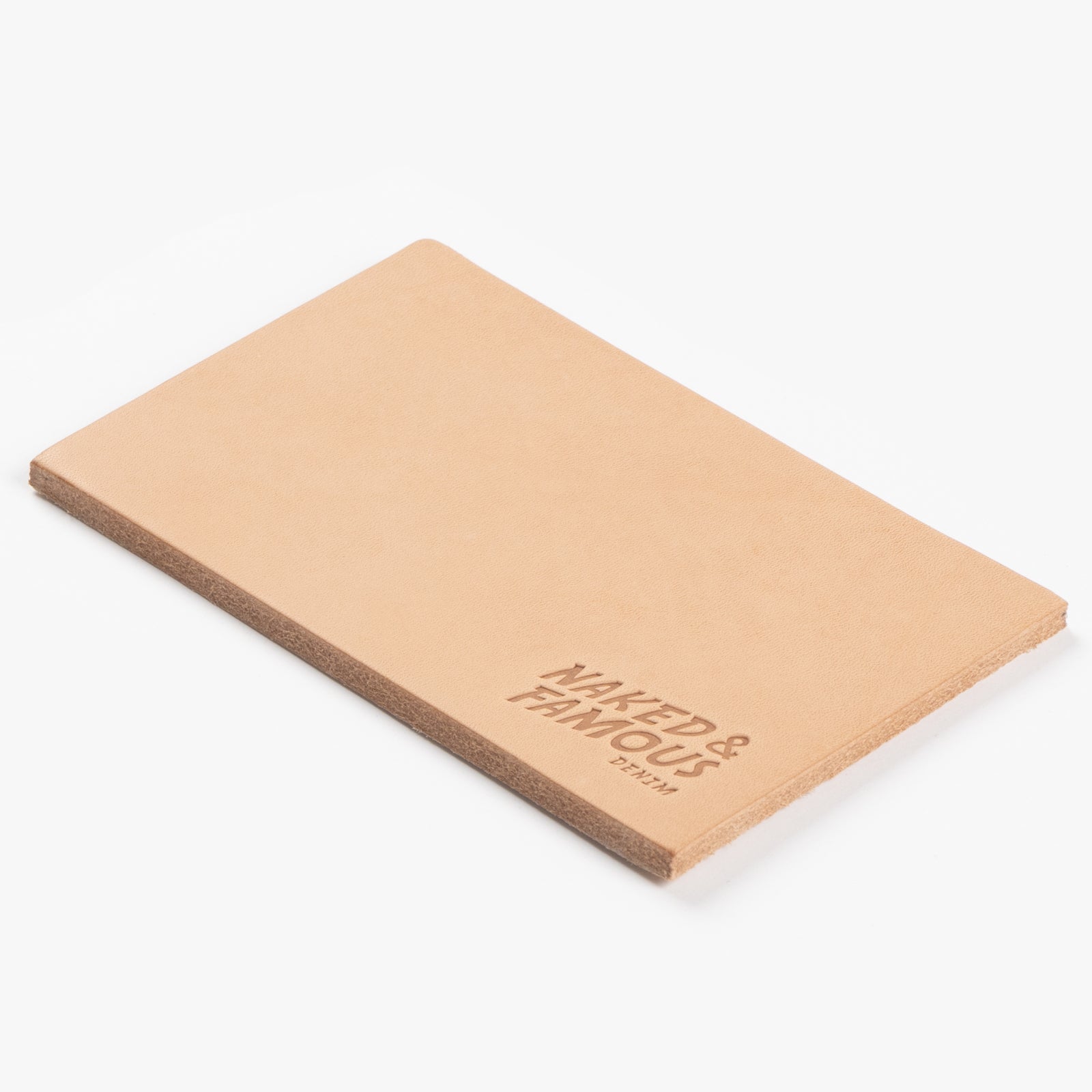 Leathercraft Patch - 10oz Natural Veg Tan by Naked & Famous Denim