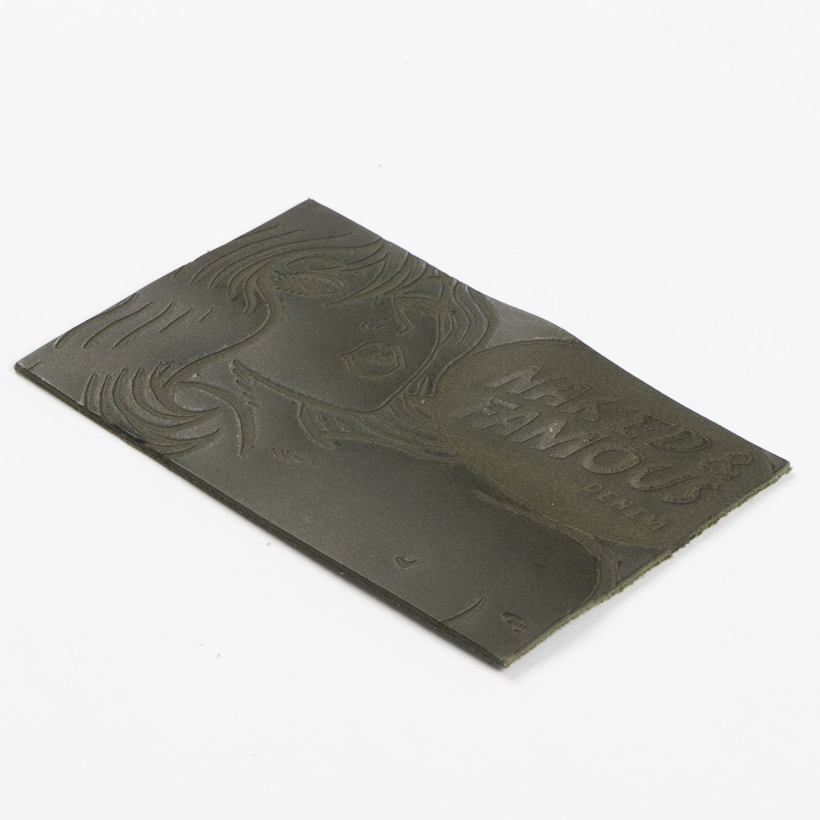 Tragic Blond Patch - Green Pull Up by Naked & Famous Denim