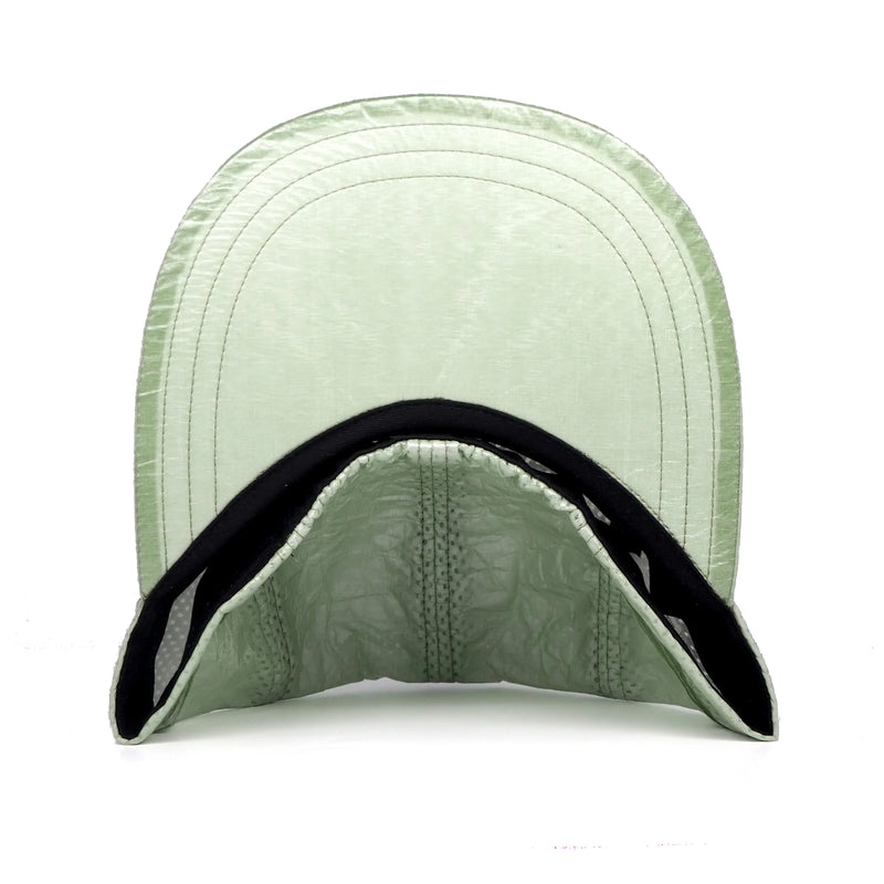 4 Panel Long Bill Cap - Green