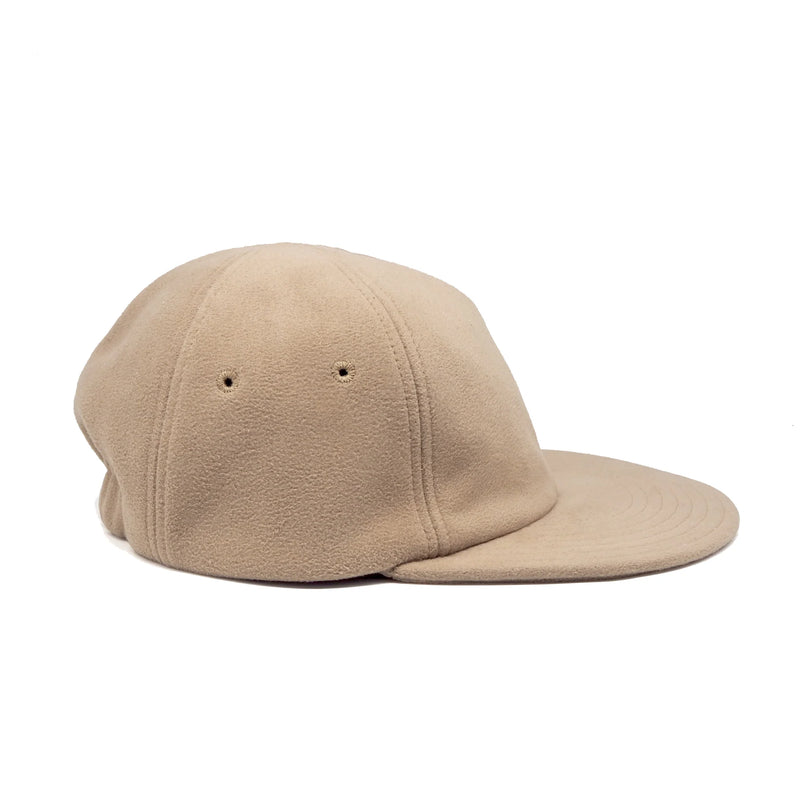 Classic 6 Panel Cap Microsuede - Natural