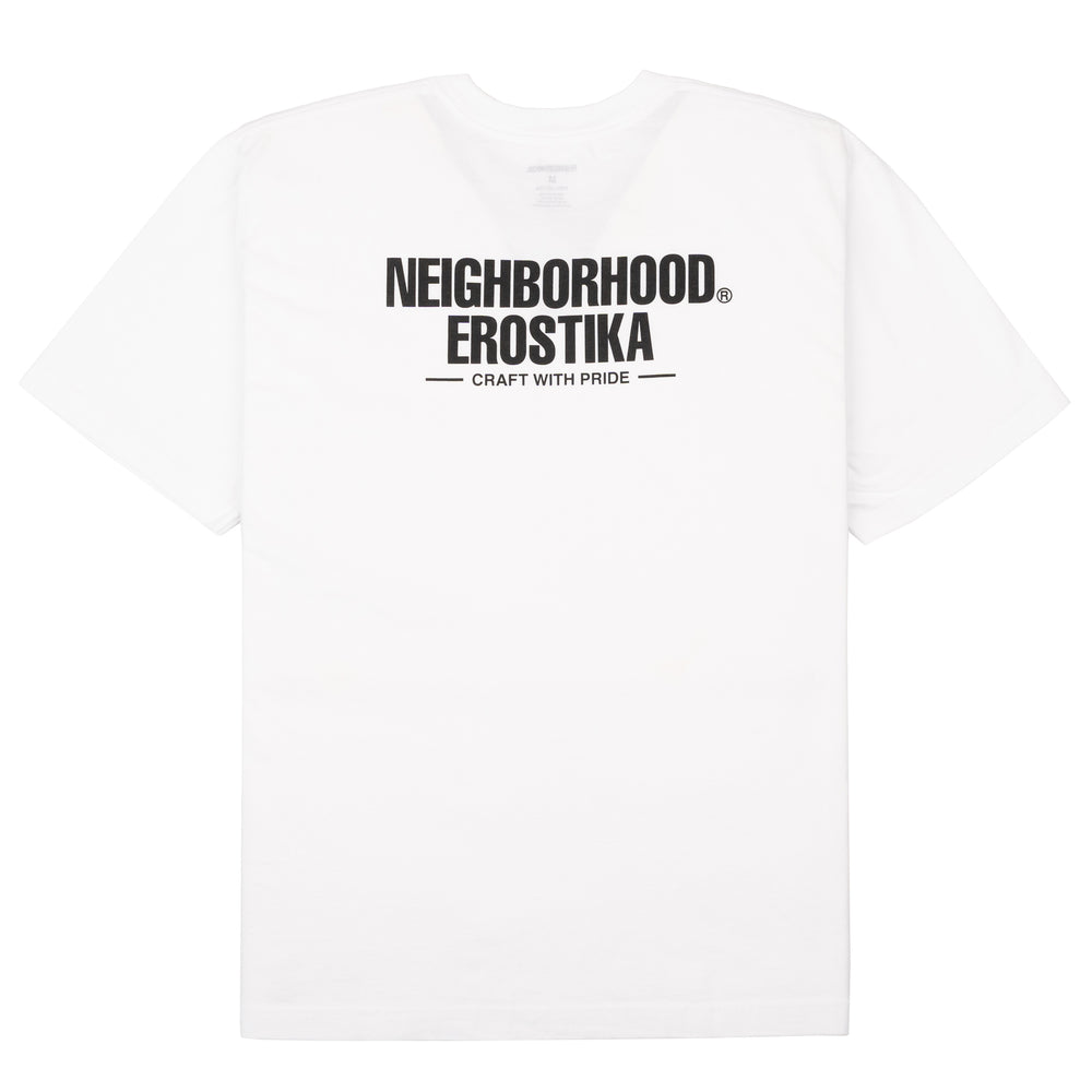 Neighborhood x Erostika Los Chingones Tee - Wrestlers - White by Erostika by Rockin'Jelly Bean