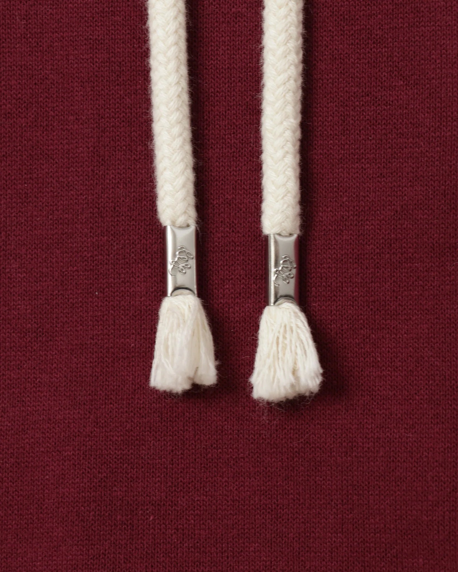 Pullover Hoodie - Super Looper French Terry - Burgundy by Wonder Looper