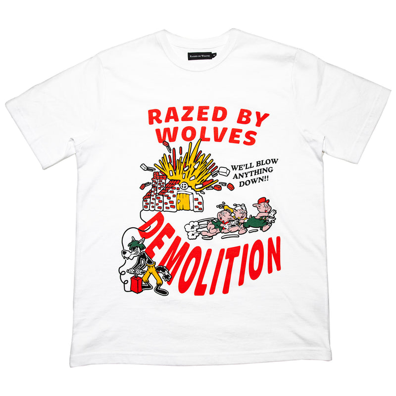 Razed by Wolves Tee - White