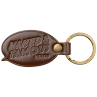 Leather Key Charm - Shell Cordovan - Brown