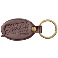 Leather Key Charm - Shell Cordovan - Oxblood