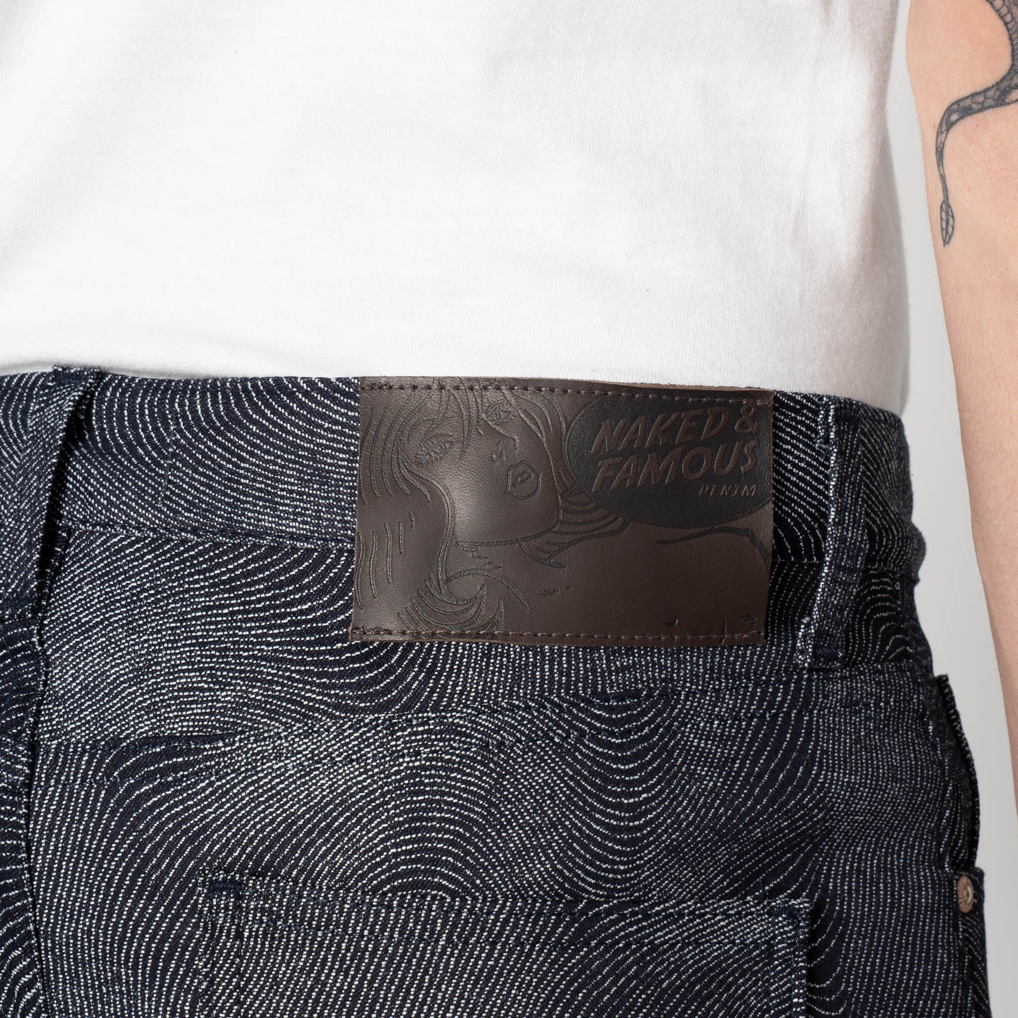 Super Guy - Fingerprint Denim - Indigo by Naked & Famous Denim