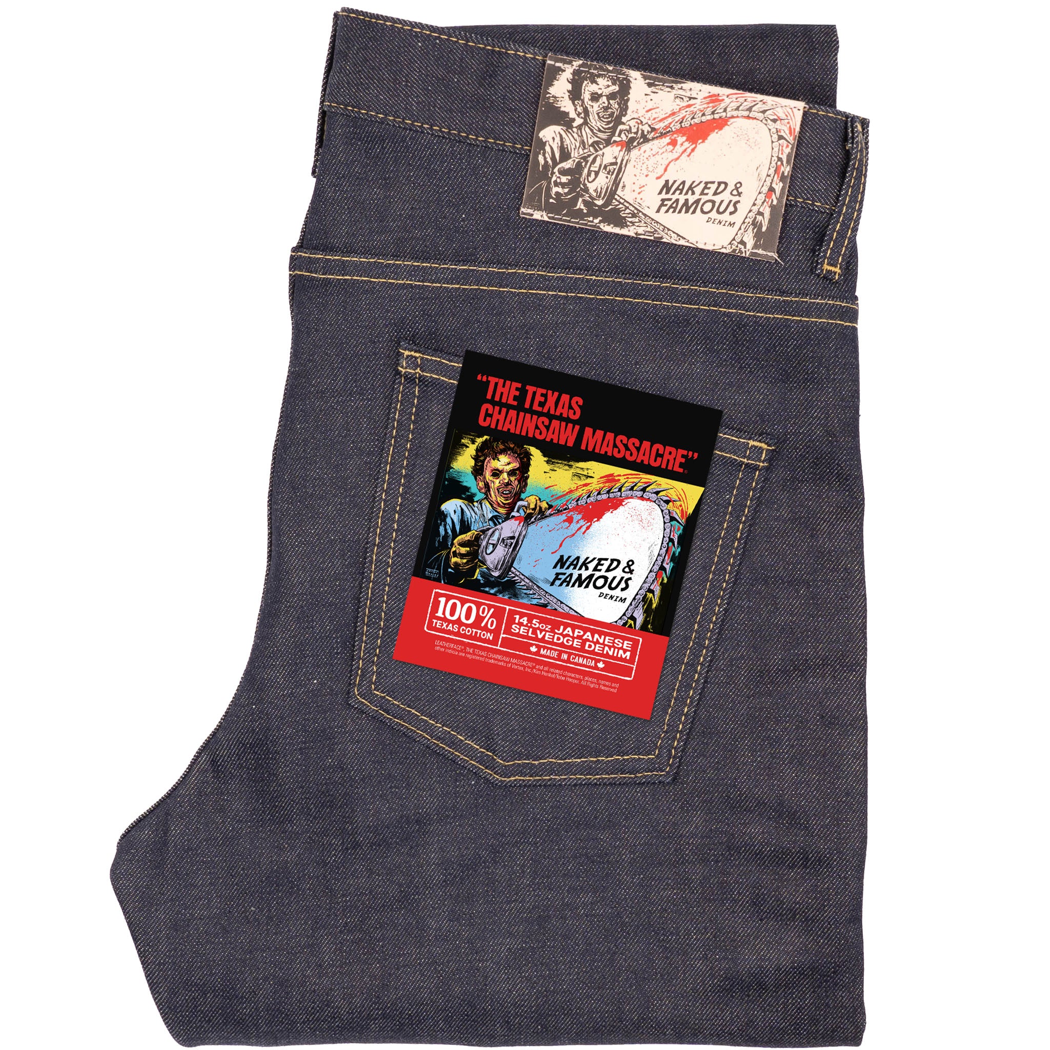 Super Guy - Texas Chainsaw Massacre "Leatherface" Selvedge - Indigo