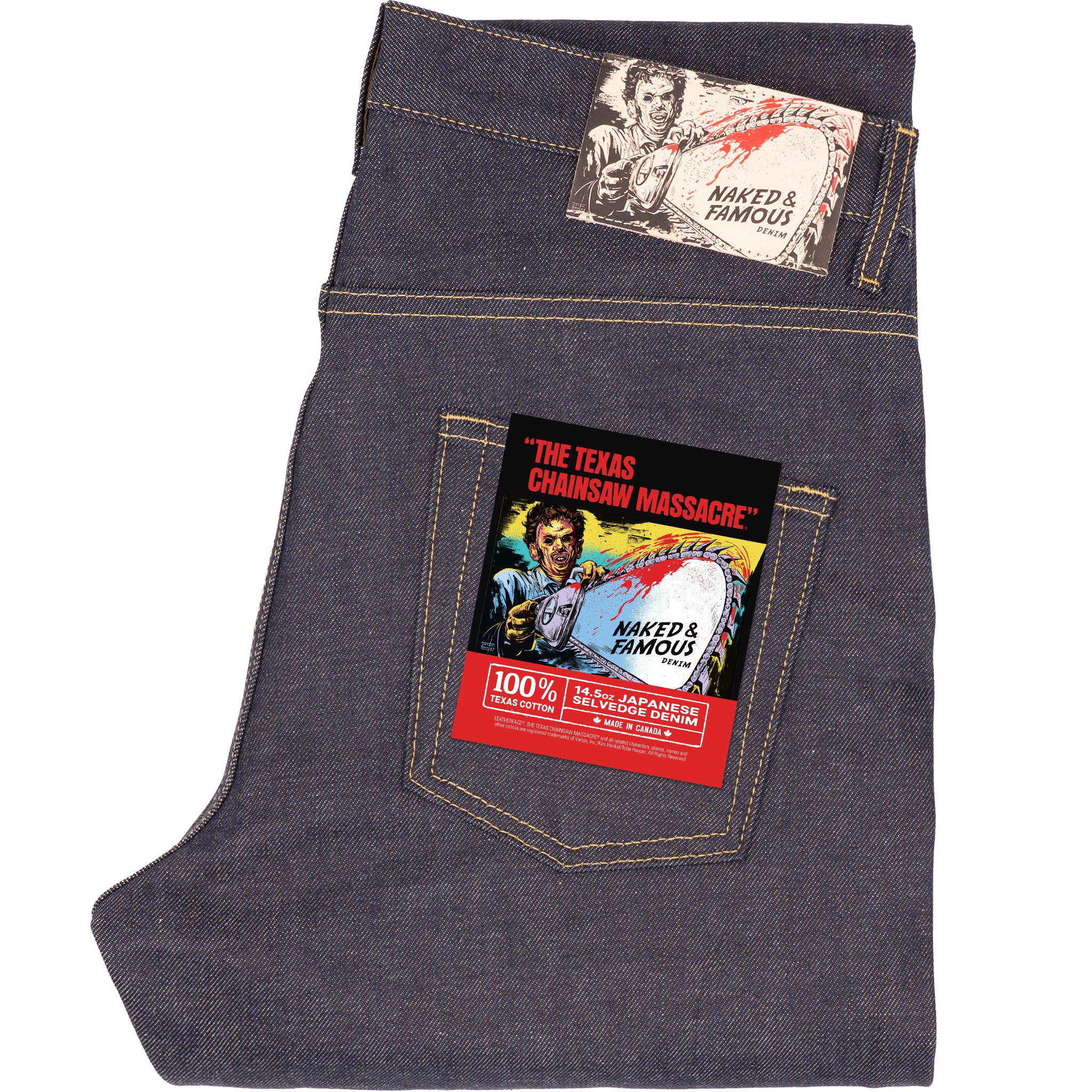 Easy Guy - Texas Chainsaw Massacre "Leatherface" Selvedge - Indigo