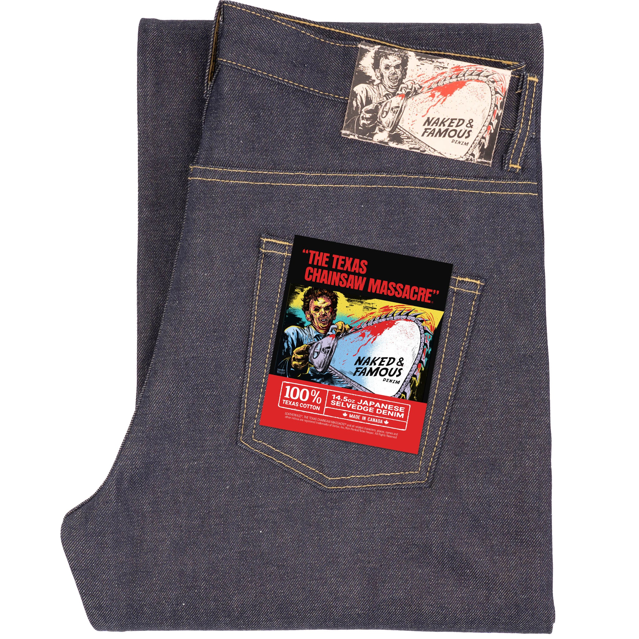 Strong Guy - Texas Chainsaw Massacre "Leatherface" Selvedge - Indigo