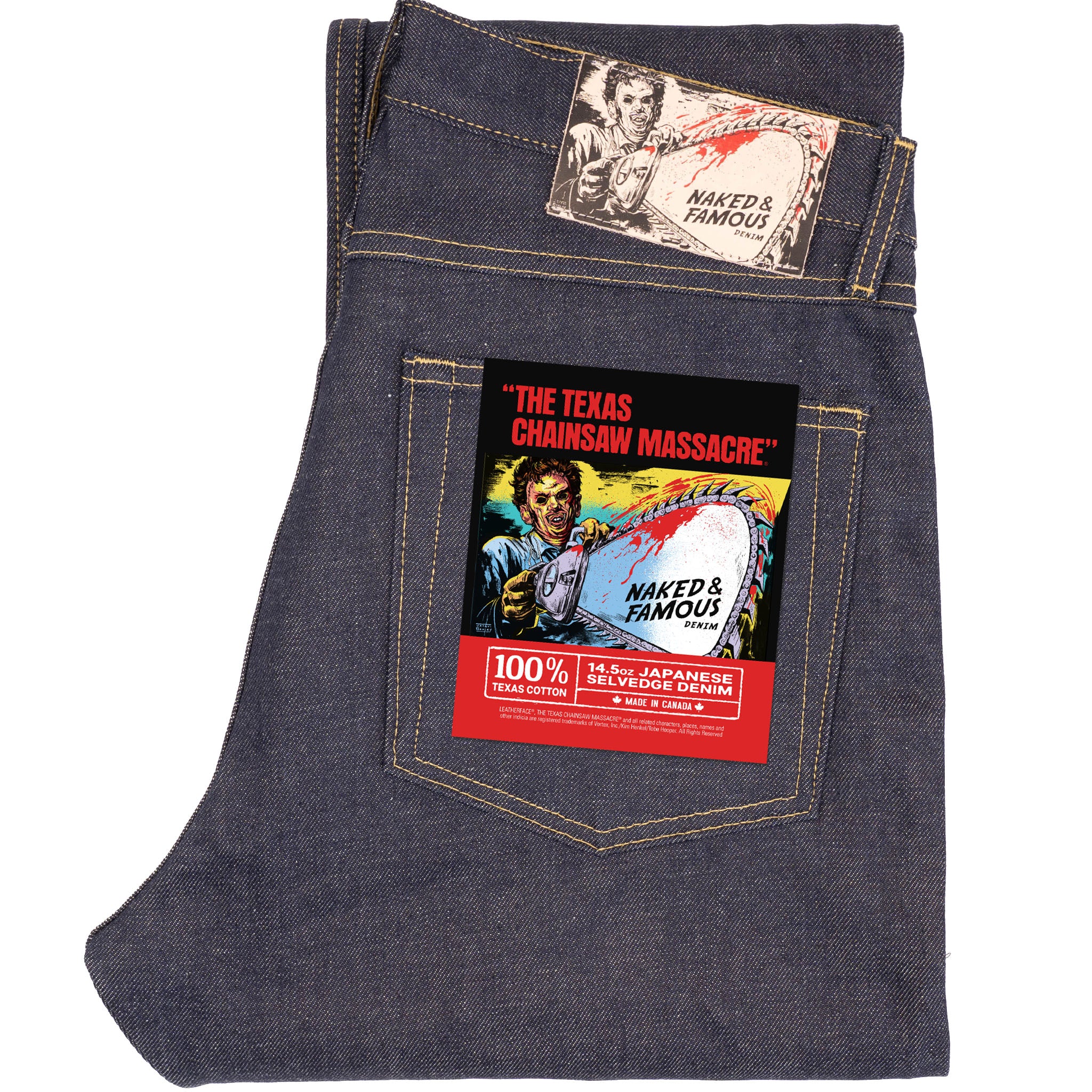 True Guy - Texas Chainsaw Massacre "Leatherface" Selvedge - Indigo