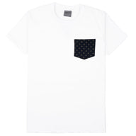 Pocket Tee - Kimono Igeta - White by Naked & Famous Denim