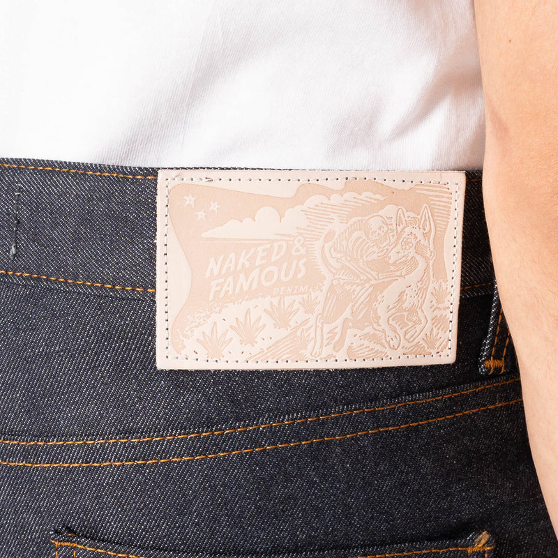 Super Guy - Dia De Los Muertos Selvedge - Indigo