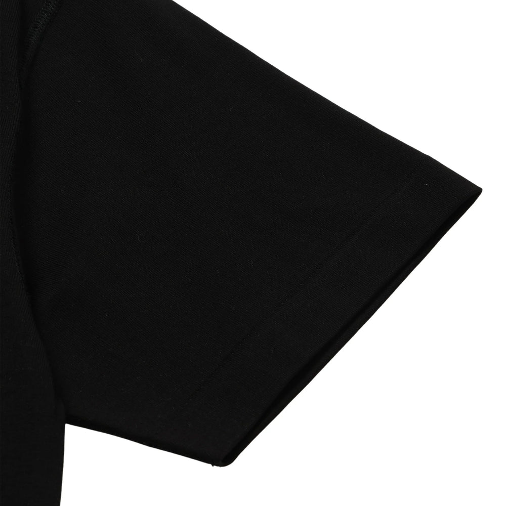 Crewneck T-shirt - Ultimate Pima Tsuriami - Black by Wonder Looper
