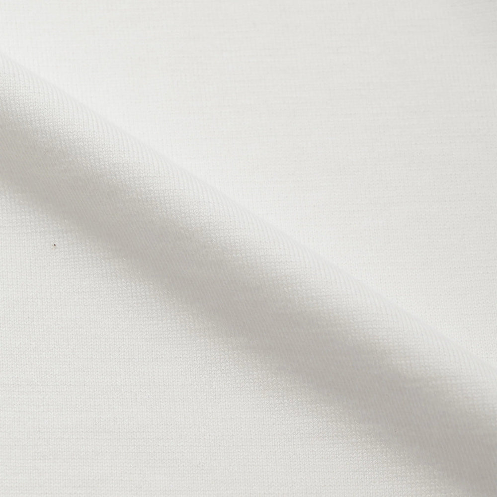 Crewneck T-shirt - Ultimate Pima Tsuriami - White by Wonder Looper