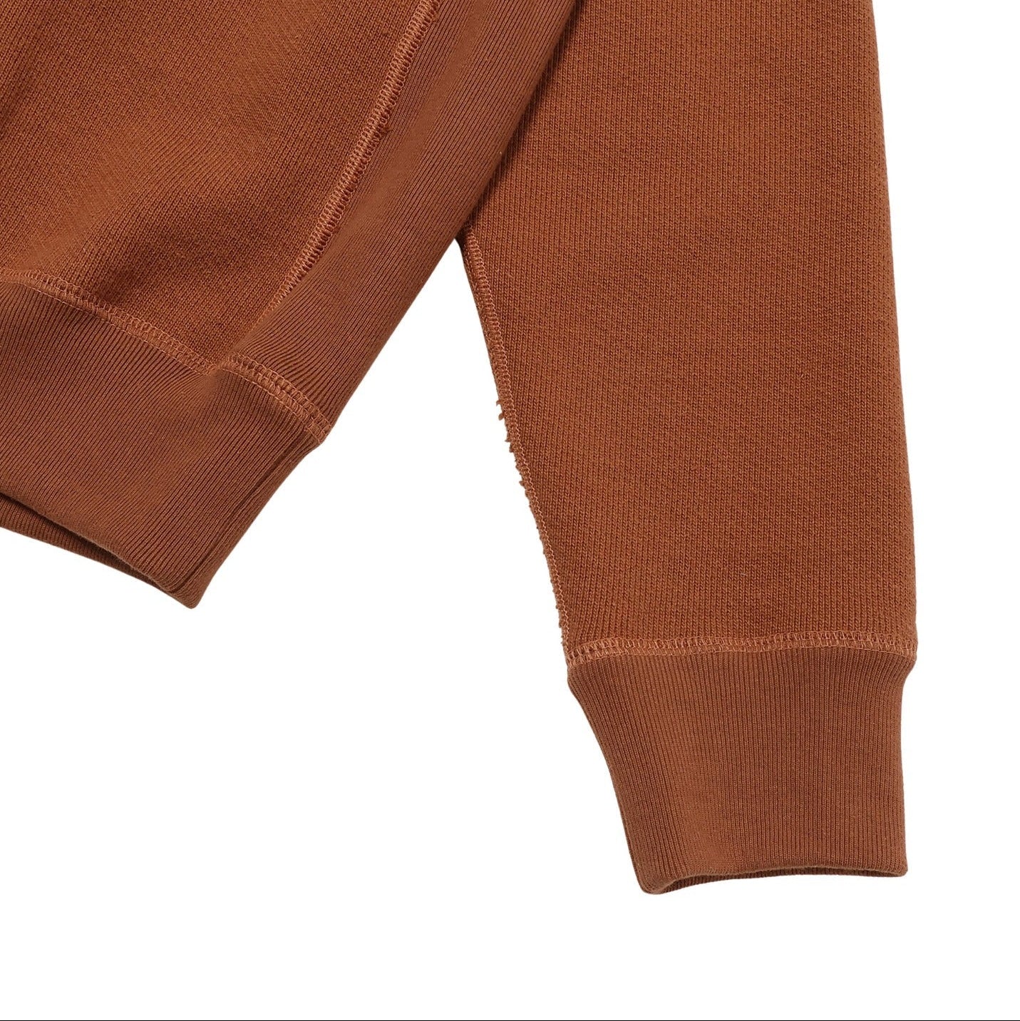 Pullover Crewneck - Double Heavyweight - Rust by Wonder Looper