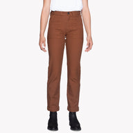 Fatigue Pant - Brick Canvas by Naked & Famous Denim