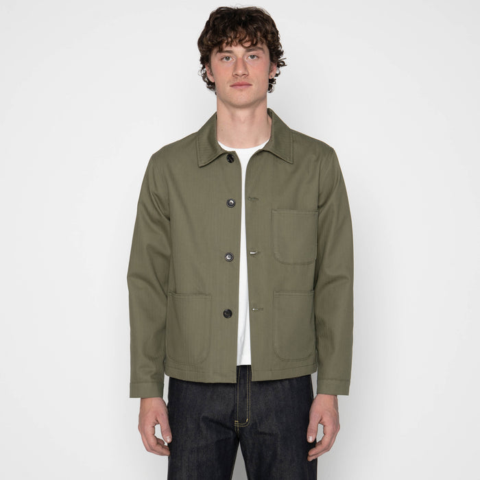Utility Jacket front fit view
