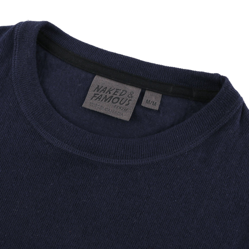 Slim Crew - Vintage Doubleface - Navy Media 2 of 2