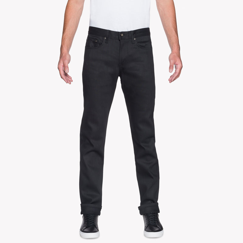 Weird Guy - Black Power Stretch | Naked & Famous Denim