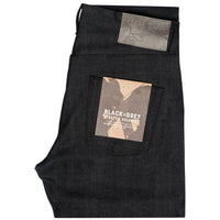 Easy Guy - Black x Grey Stretch Selvedge | Naked & Famous Denim