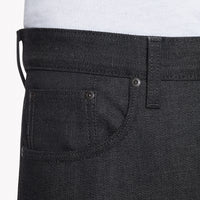 Easy Guy - Black x Grey Stretch Selvedge | Naked & Famous Denim