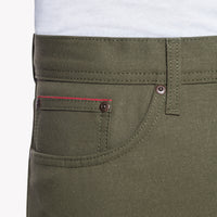 Weird Guy - Army Green Duck Selvedge | Naked & Famous Denim