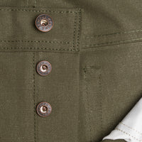 Weird Guy - Army Green Duck Selvedge | Naked & Famous Denim