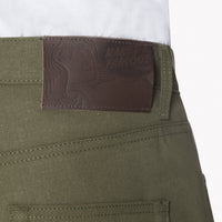 Easy Guy - Army Green Duck Selvedge | Naked & Famous Denim