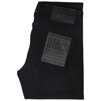 Super Guy - Solid Black Selvedge | Naked & Famous Denim