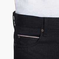 Super Guy - Solid Black Selvedge | Naked & Famous Denim