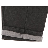 Easy Guy - Ash Black Stretch Denim - hem