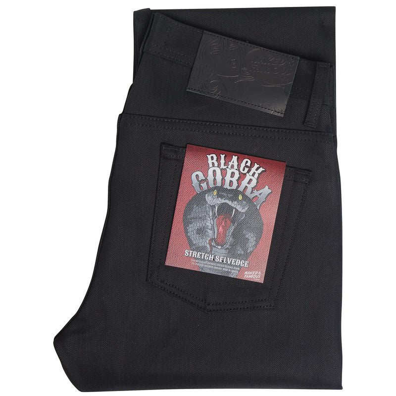 Weird Guy - Black Cobra Stretch Selvedge | Naked & Famous Denim