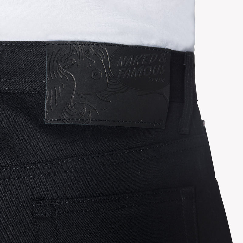 Weird Guy - Black Cobra Stretch Selvedge | Naked & Famous Denim