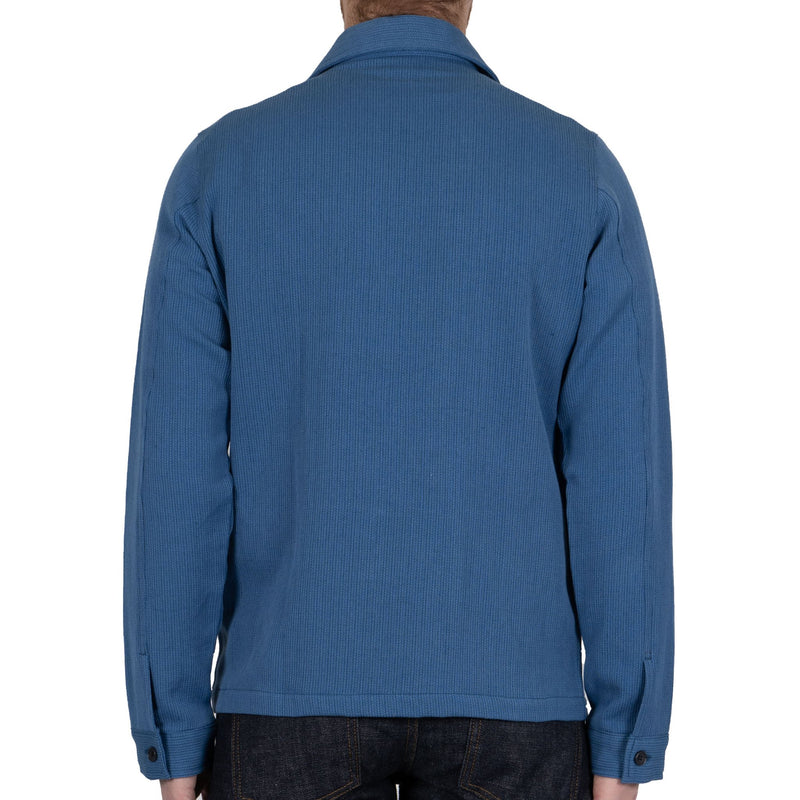 Work Shirt - Loose Weave Dobby - Pale Indigo