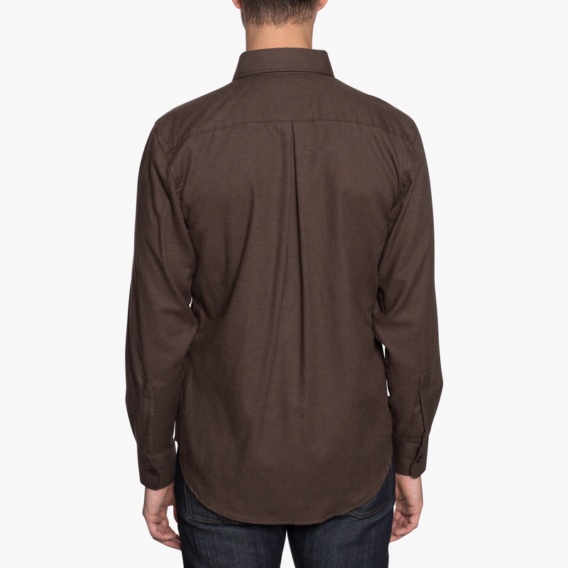 Easy Shirt - Soft Twill - Brown | Naked & Famous Denim