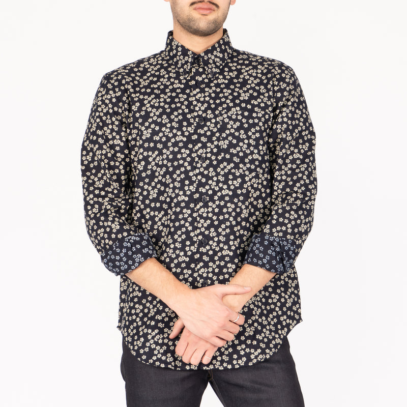 Easy Shirt - Kimono Flowers | Naked & Famous Denim