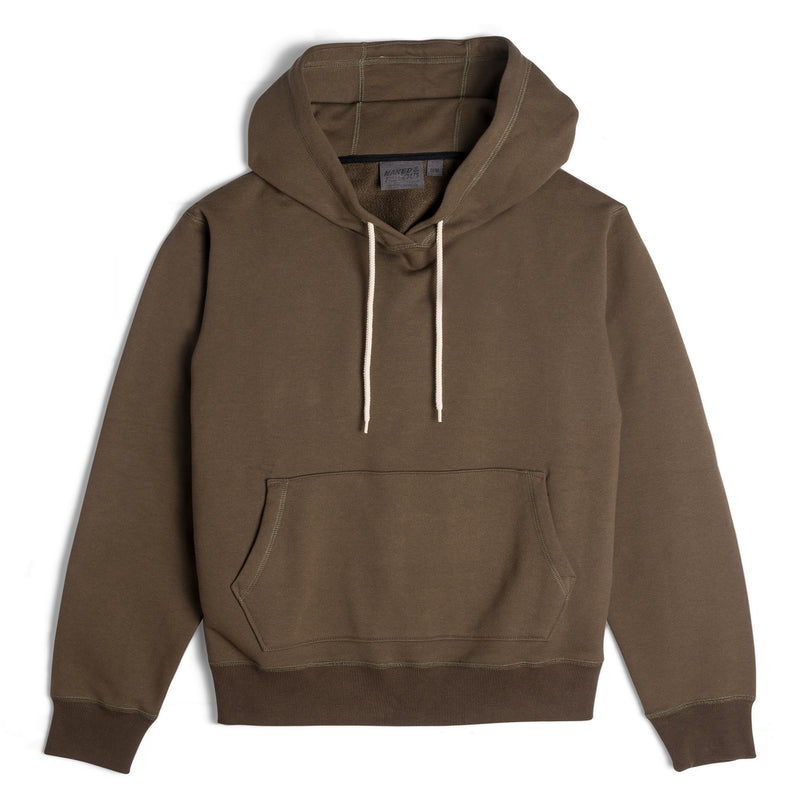 Pullover Hoodie - Heavyweight Terry - Hunter | Naked & Famous Denim